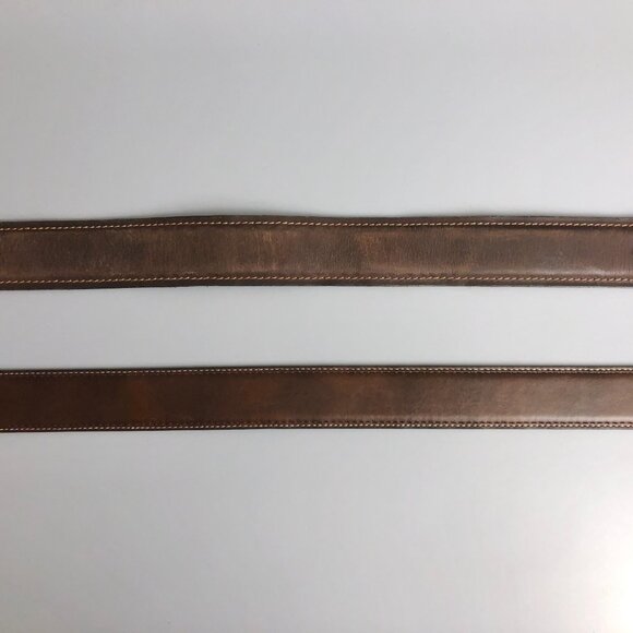 2 Pack Leather Belts Like New 1 Reversible and 1 Rustic (very nice) - Picture 10 of 13